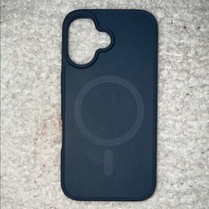 Magnetic Blue iPhone 16 Case